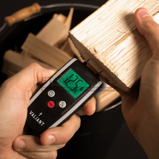 Valiant FIR421 Digital Moisture Meter for Firewood, Timber and Brickwork